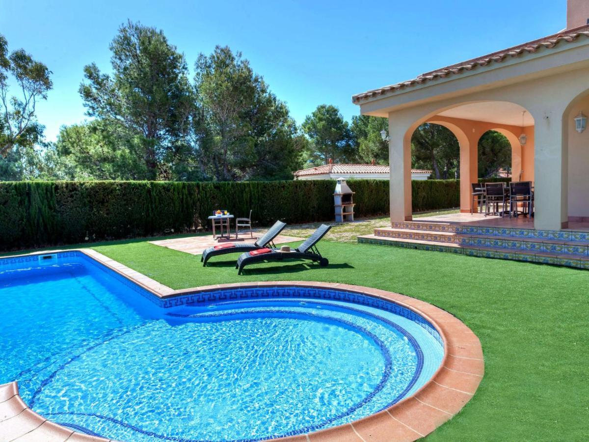 Villa Villa Caleta By Interhome Les Tres Cales Bagian luar foto
