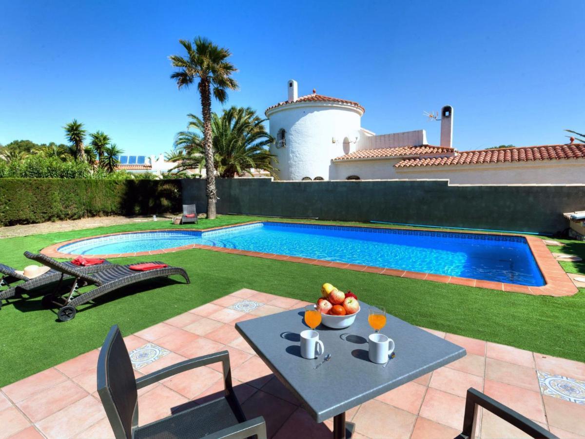 Villa Villa Caleta By Interhome Les Tres Cales Bagian luar foto