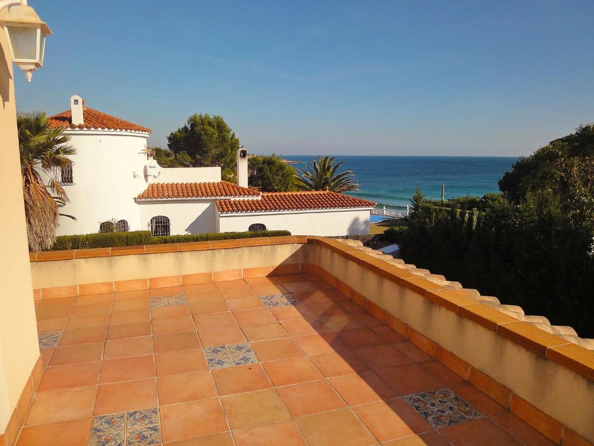 Villa Villa Caleta By Interhome Les Tres Cales Bagian luar foto