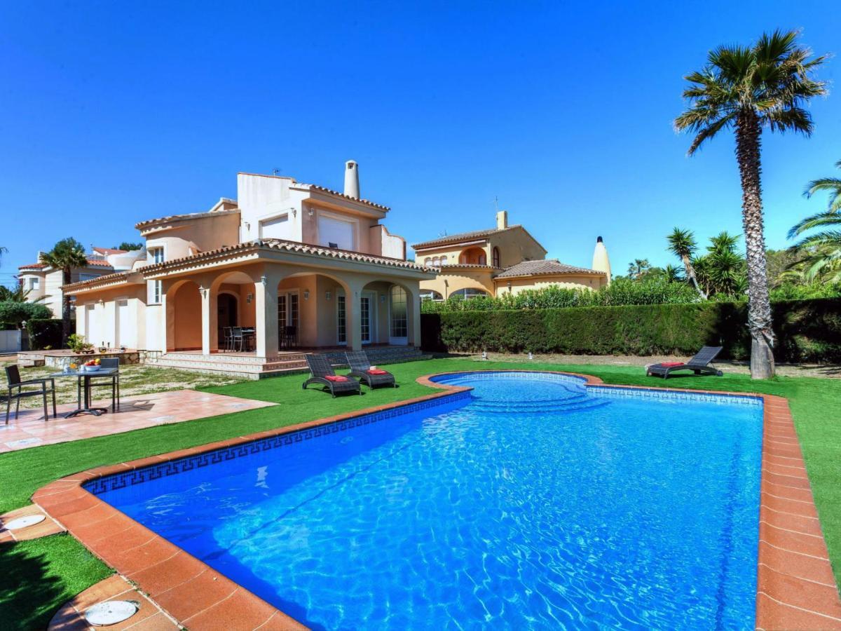 Villa Villa Caleta By Interhome Les Tres Cales Bagian luar foto